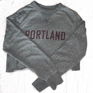 Portland grey sweatshirt